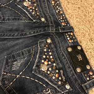 Miss Me jeans boot cut size 27 juniors